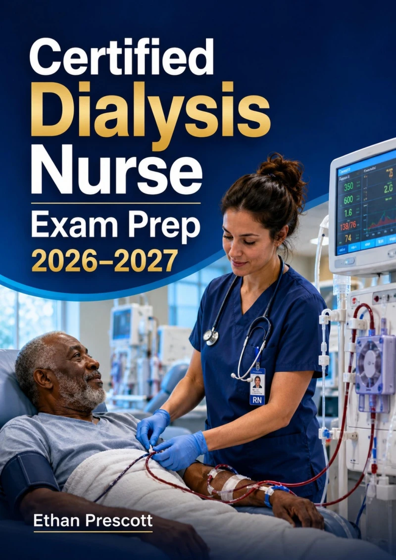 Portada: Certified Dialysis Nurse Exam Prep 2026–2027