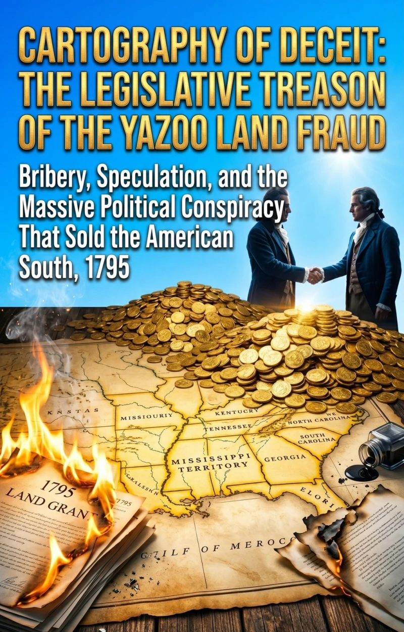Portada: Cartography of Deceit: The Legislative Treason of the Yazoo Land Fraud