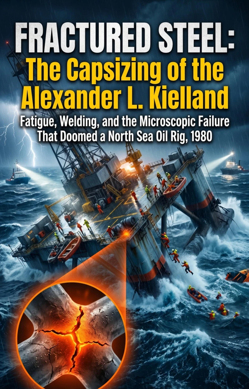 Portada: Fractured Steel: The Capsizing of the Alexander L. Kielland