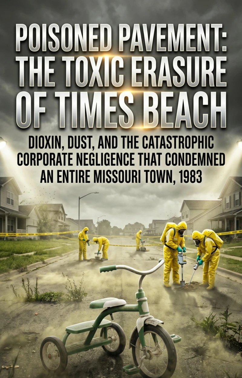 Portada: Poisoned Pavement: The Toxic Erasure of Times Beach
