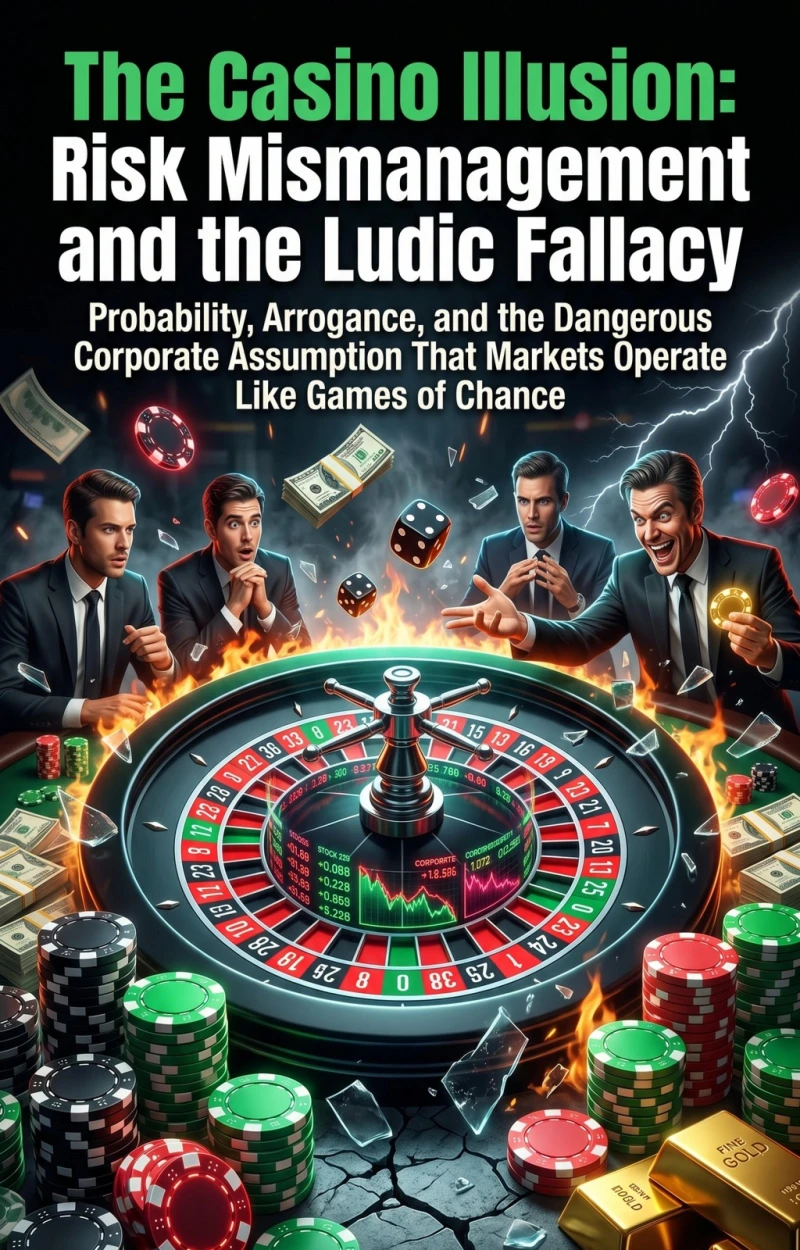 Portada: The Casino Illusion: Risk Mismanagement and the Ludic Fallacy