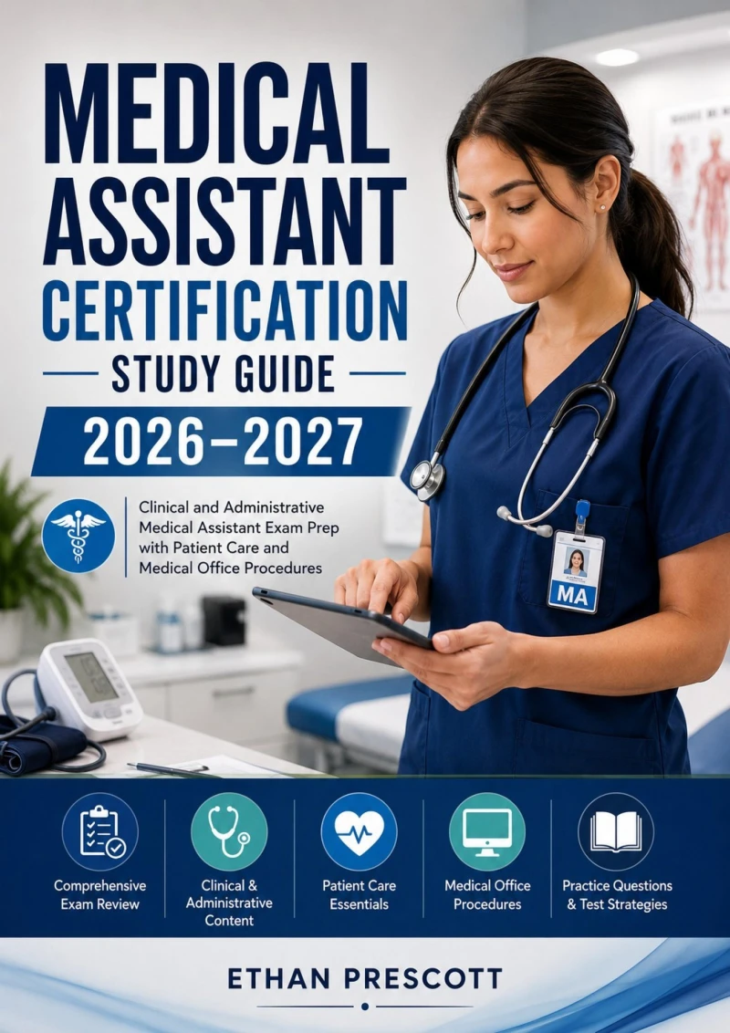 Portada: Medical Assistant Certification Study Guide 2026–2027