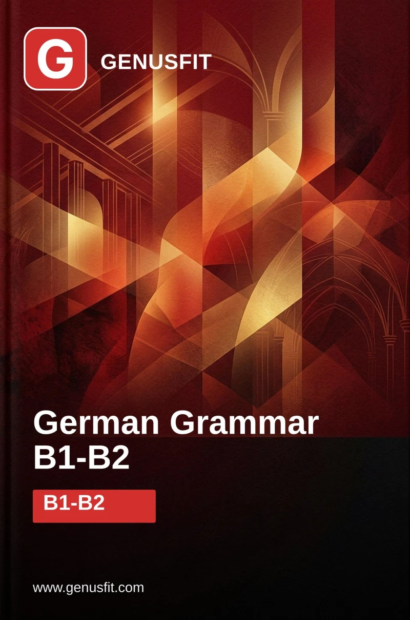 Portada: GenusFit: German Grammar B1-B2