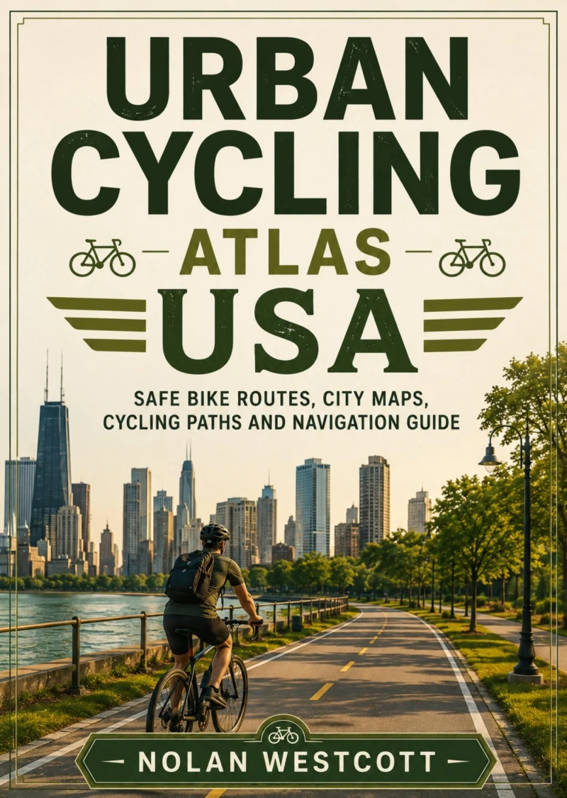 Portada: Urban Cycling Atlas USA