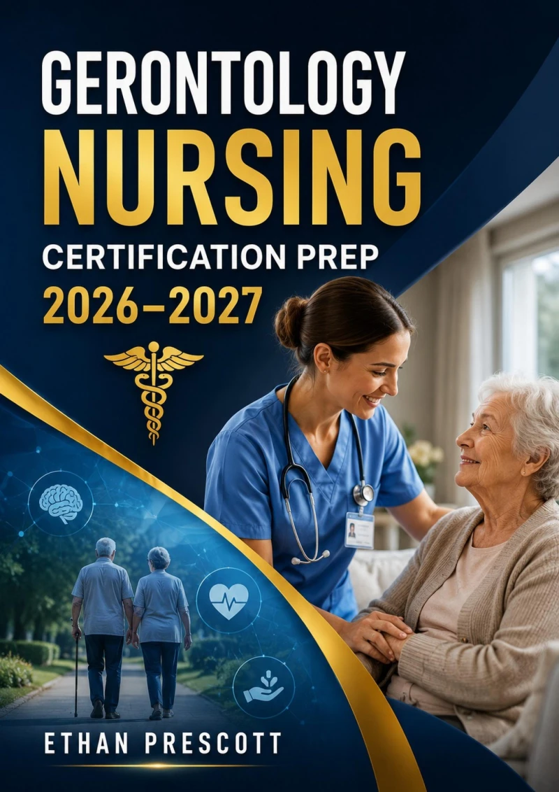 Portada: Gerontology Nursing Certification Prep 2026–2027