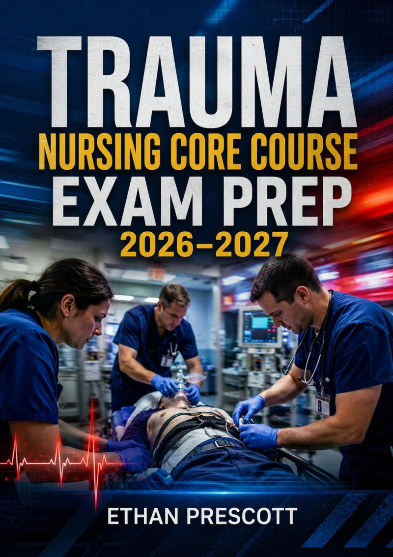Portada: Trauma Nursing Core Course Exam Prep 2026–2027