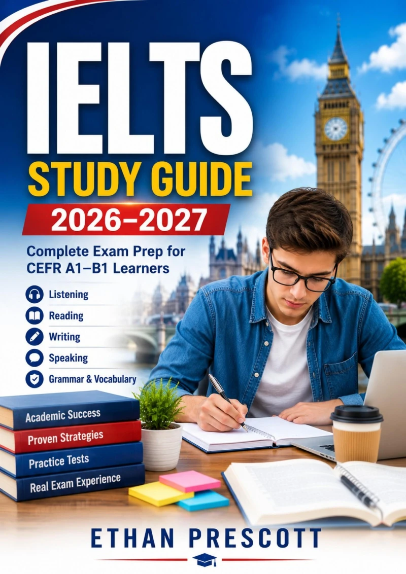 Portada: IELTS Study Guide 2026–2027