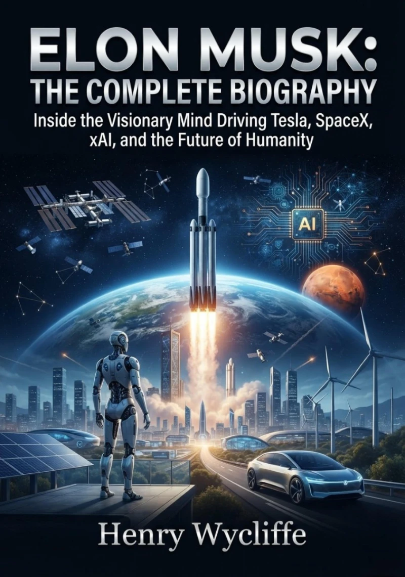Portada: Elon Musk: The Complete Biography