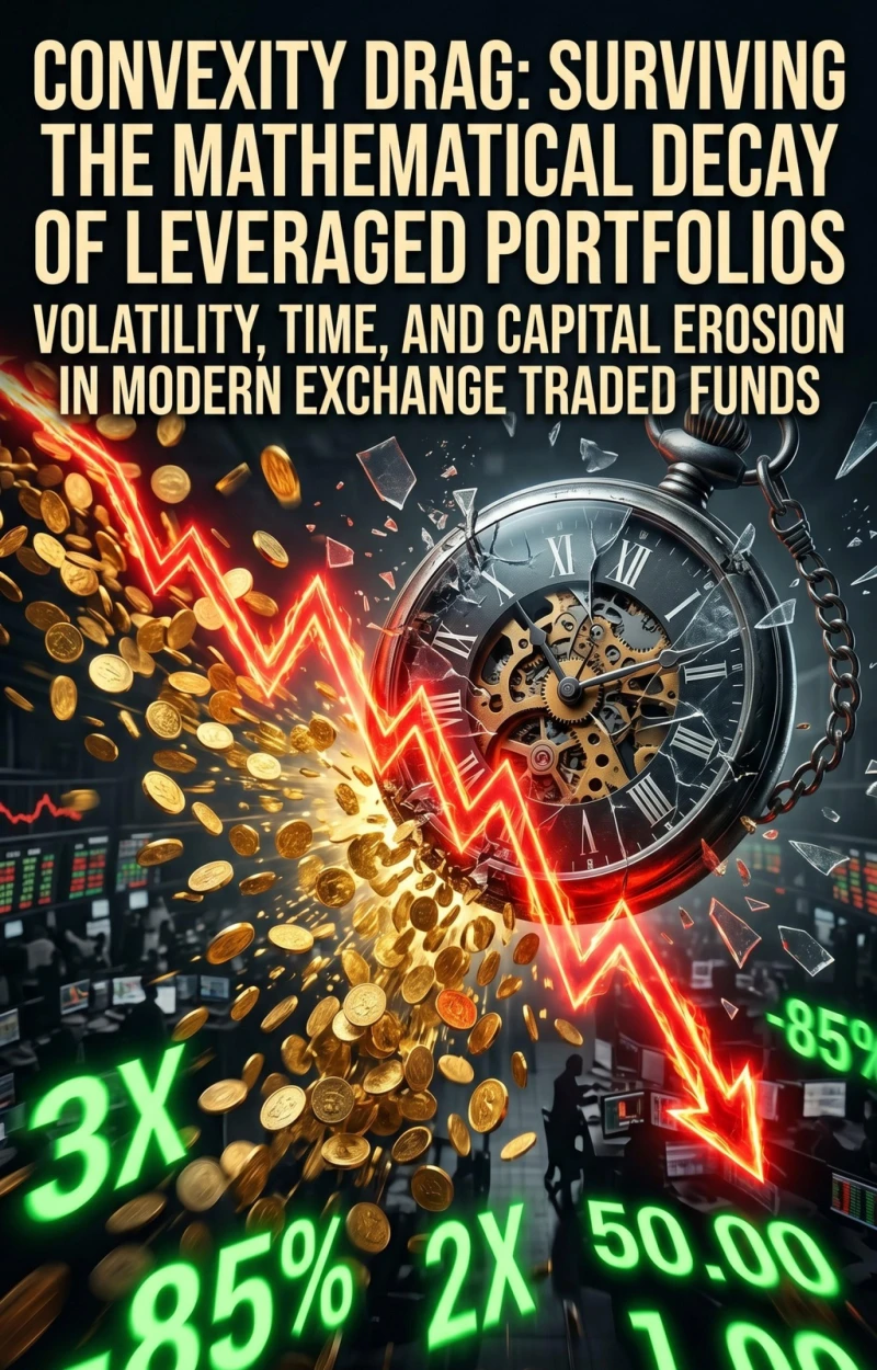 Portada: Convexity Drag: Surviving the Mathematical Decay of Leveraged Portfolios