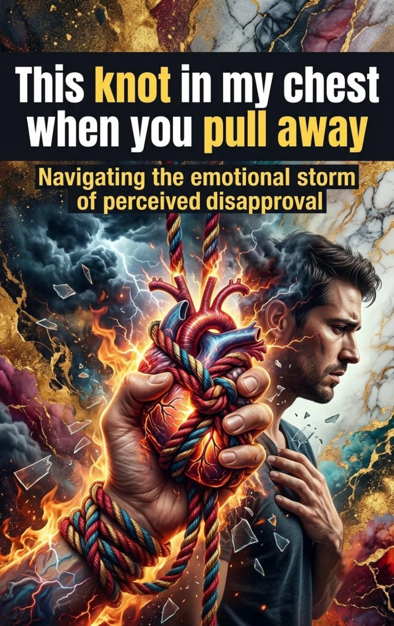 Portada: This knot in my chest when you pull away
