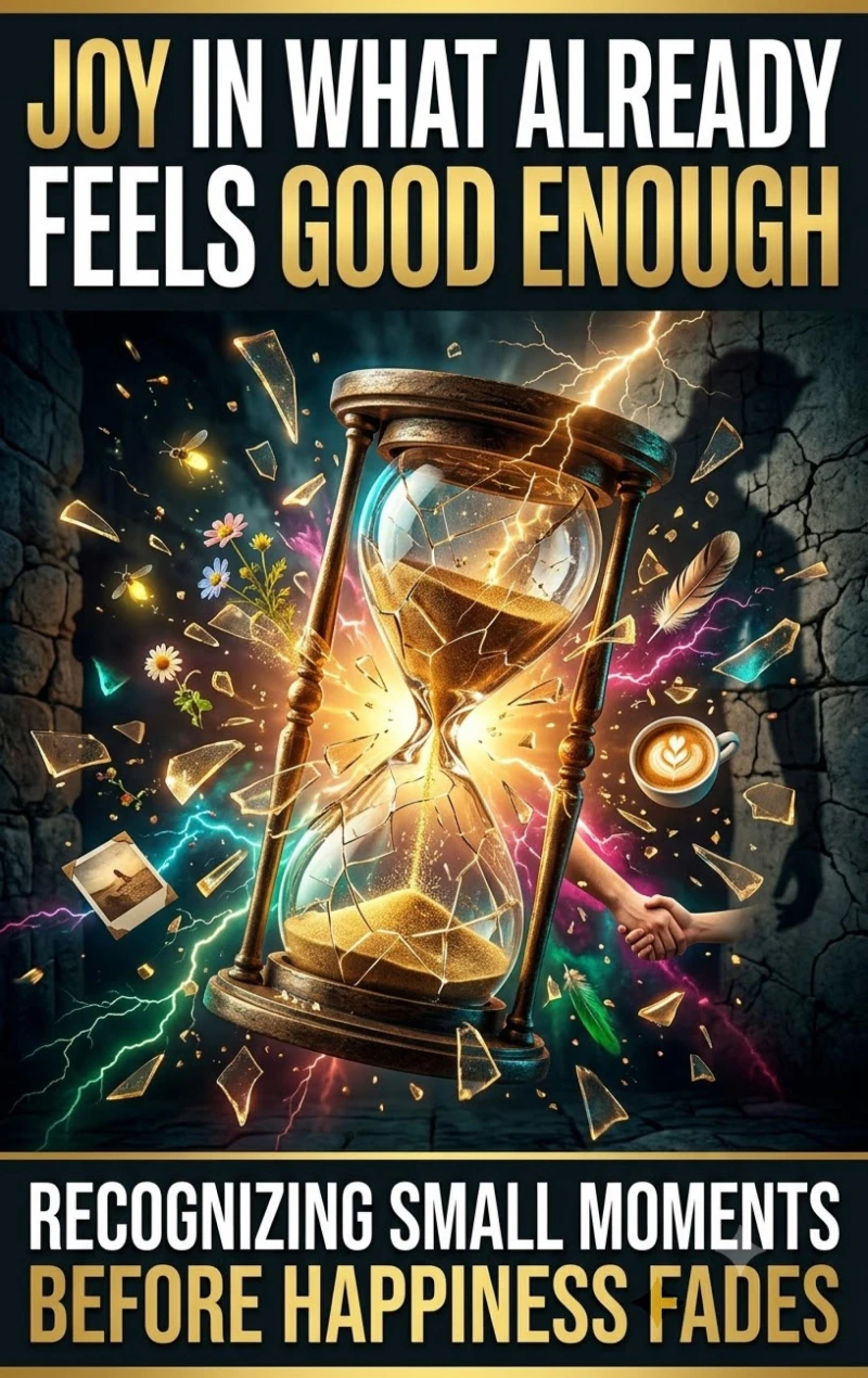 Portada: Joy in what already feels good enough
