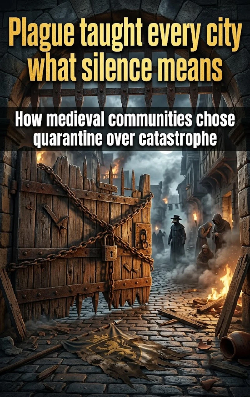 Portada: Plague taught every city what silence means