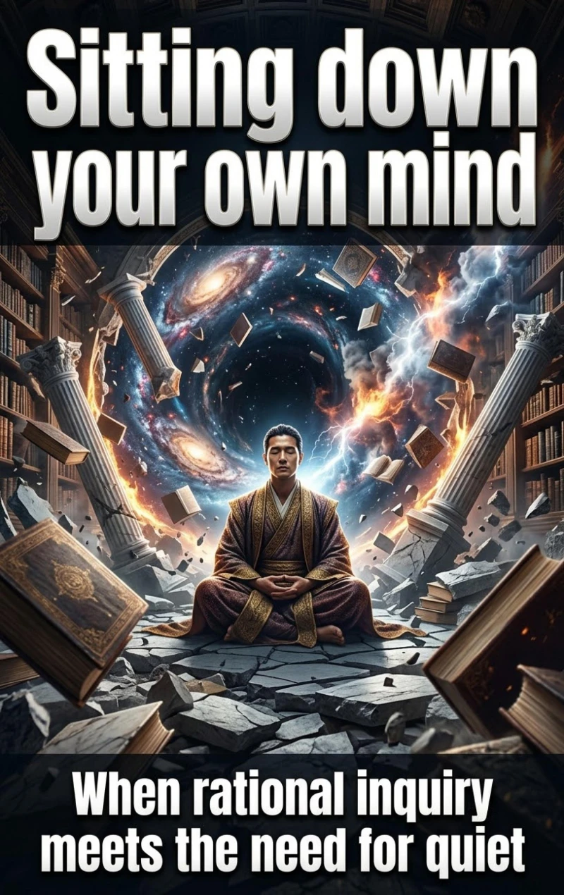 Portada: Sitting down with your own mind