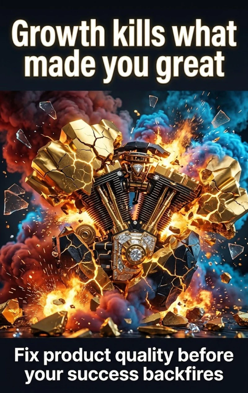 Portada: Growth kills what made you great