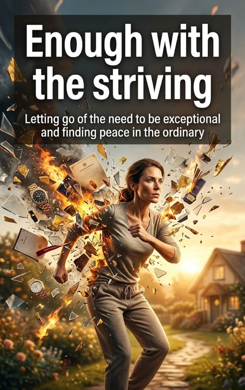 Portada: Enough with the striving
