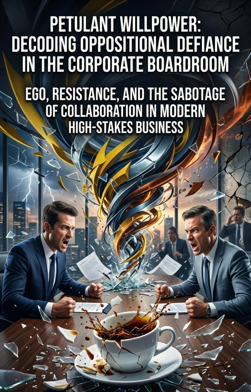 Portada: Petulant Willpower: Decoding Oppositional Defiance in the Corporate Boardroom