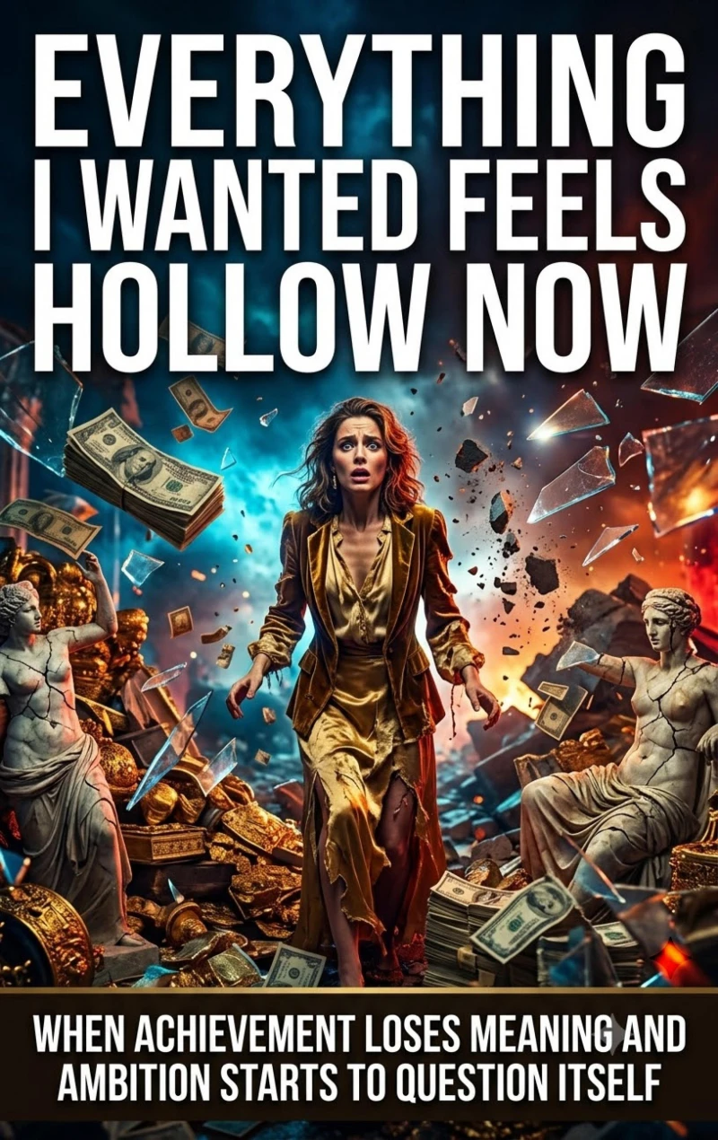 Portada: Everything I wanted feels hollow now