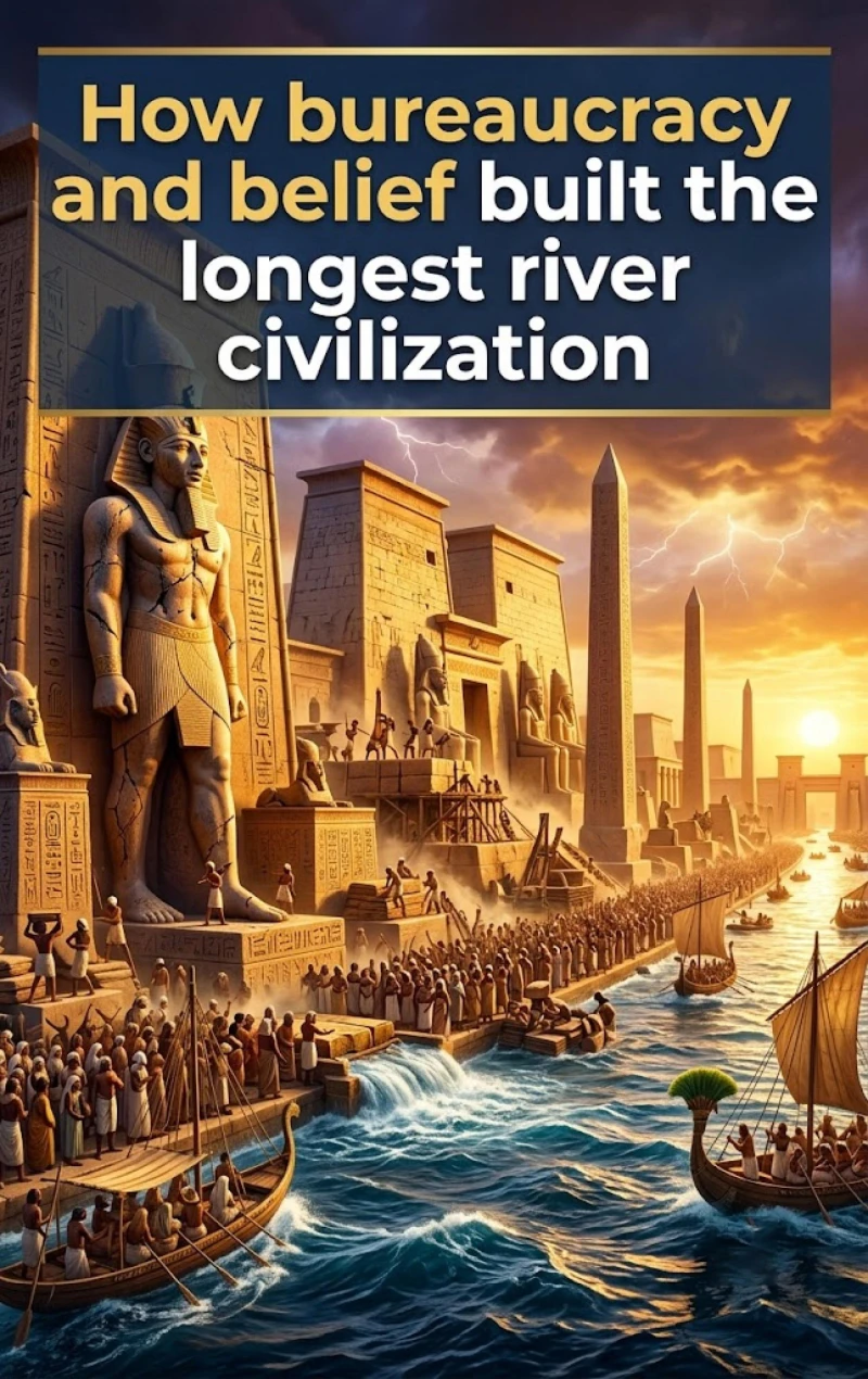 Portada: How bureaucracy and belief built the longest river civilization
