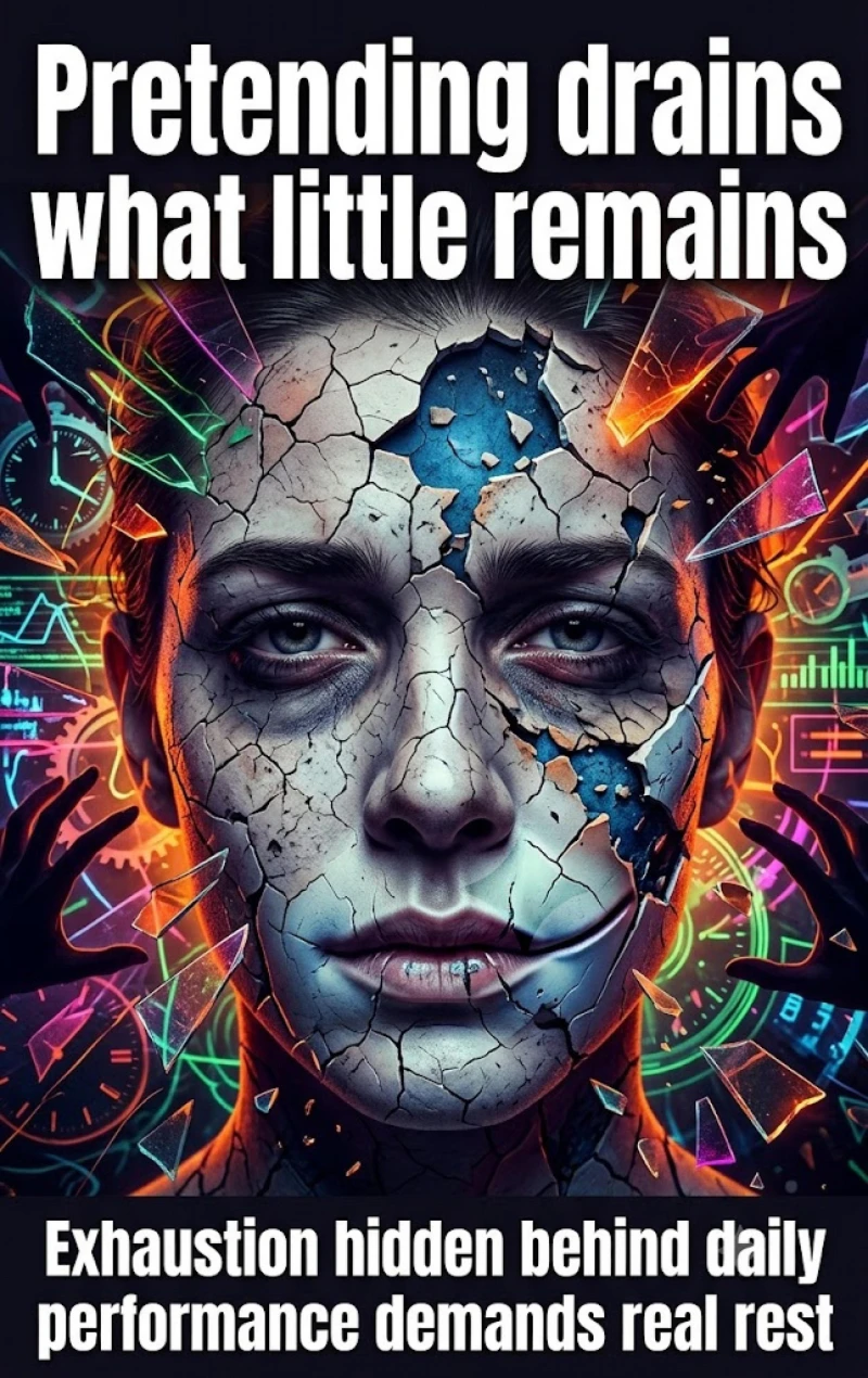 Portada: Pretending drains what little remains