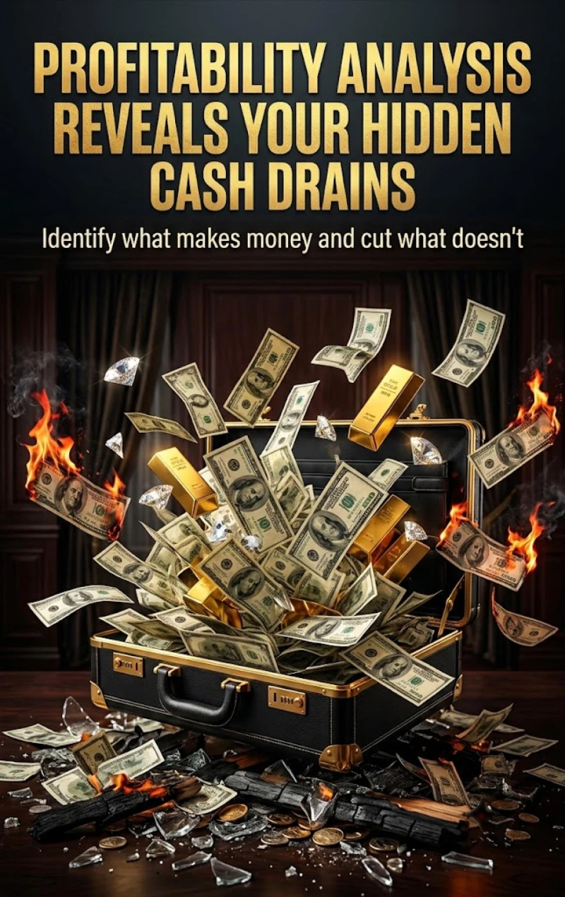 Portada: Profitability analysis reveals your hidden cash drains