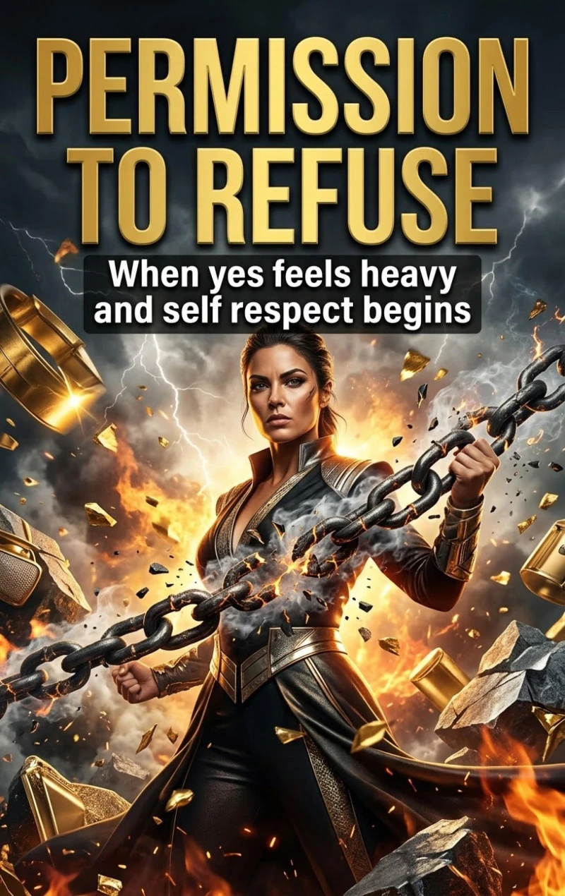 Portada: Permission to refuse
