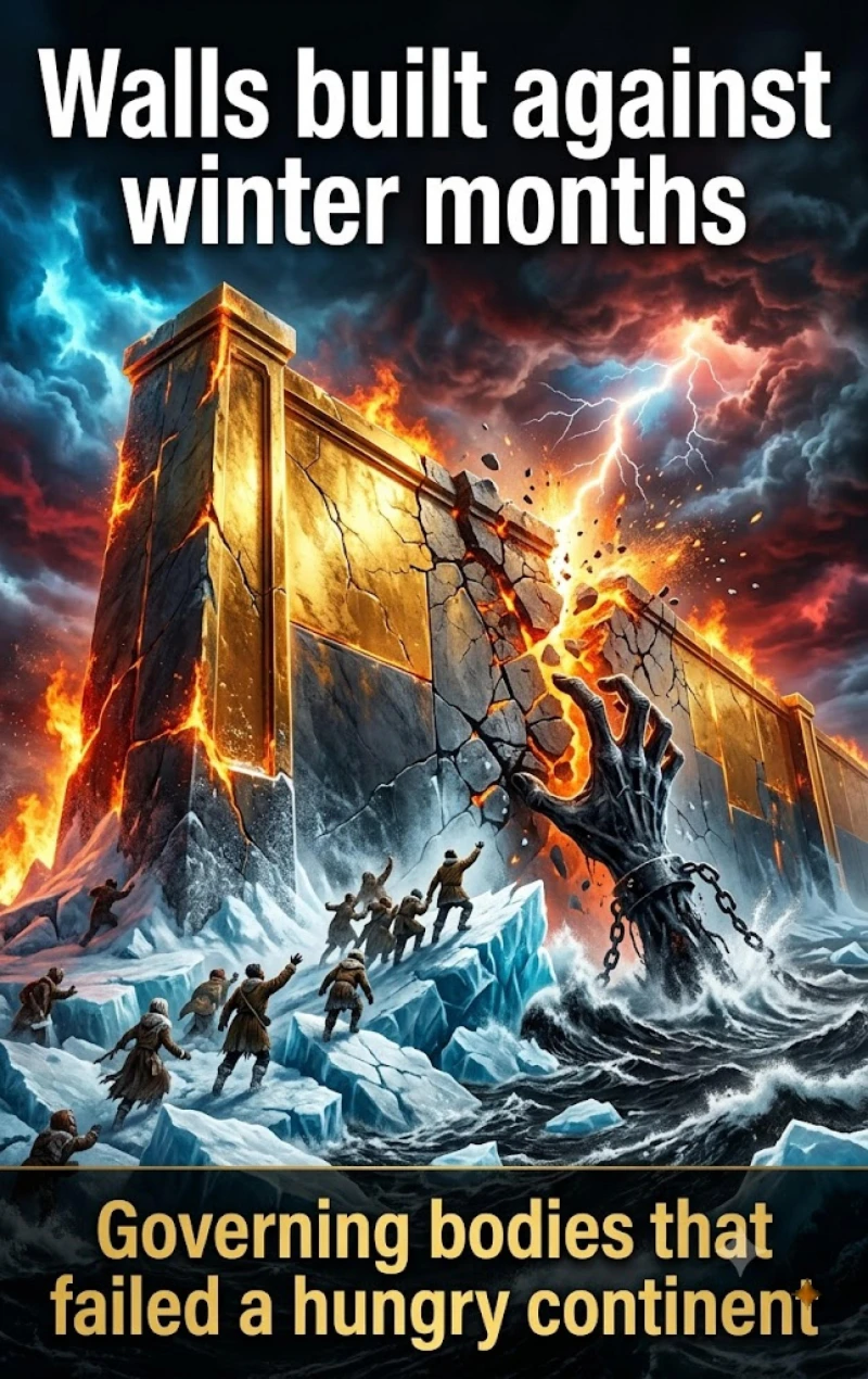 Portada: Walls built against winter months