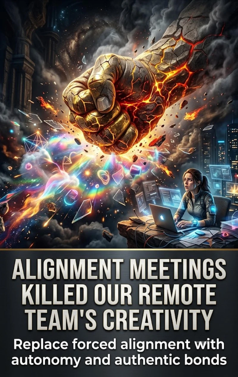 Portada: Alignment meetings killed our remote team's creativity