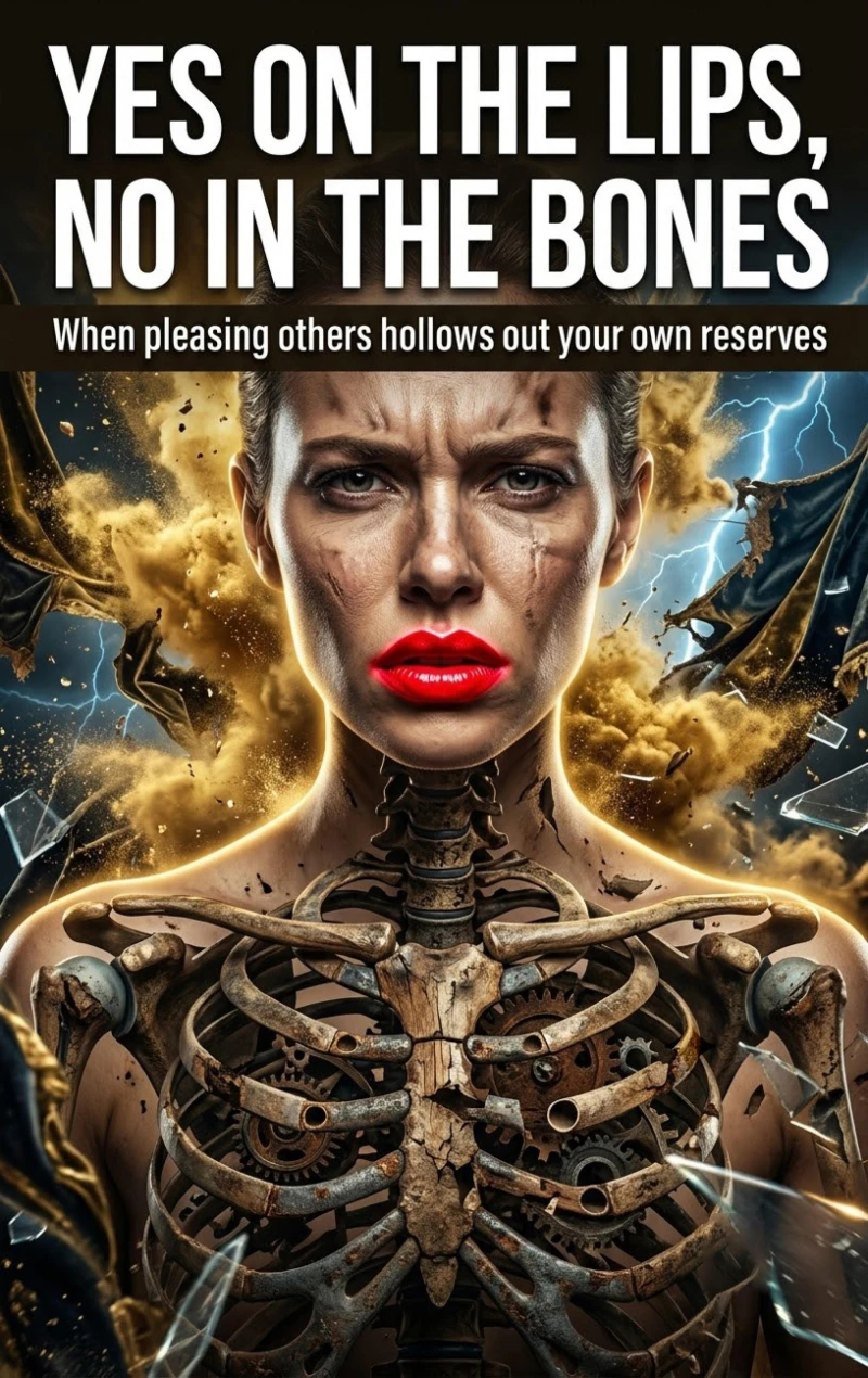 Portada: Yes on the lips, no in the bones