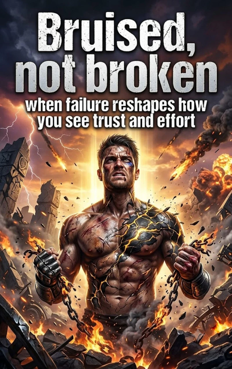 Portada: Bruised, not broken