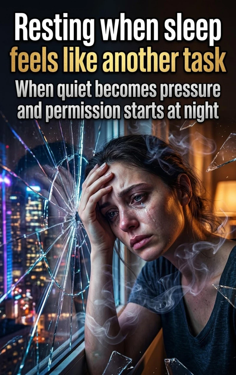 Portada: Resting when sleep feels like another task