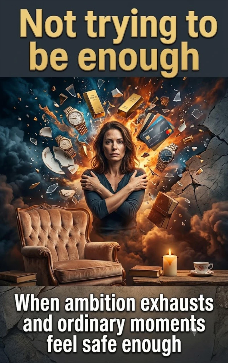 Portada: Not trying to be enough