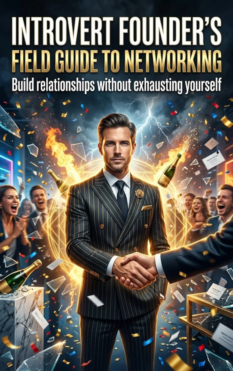 Portada: Introvert Founder's Field Guide to Networking