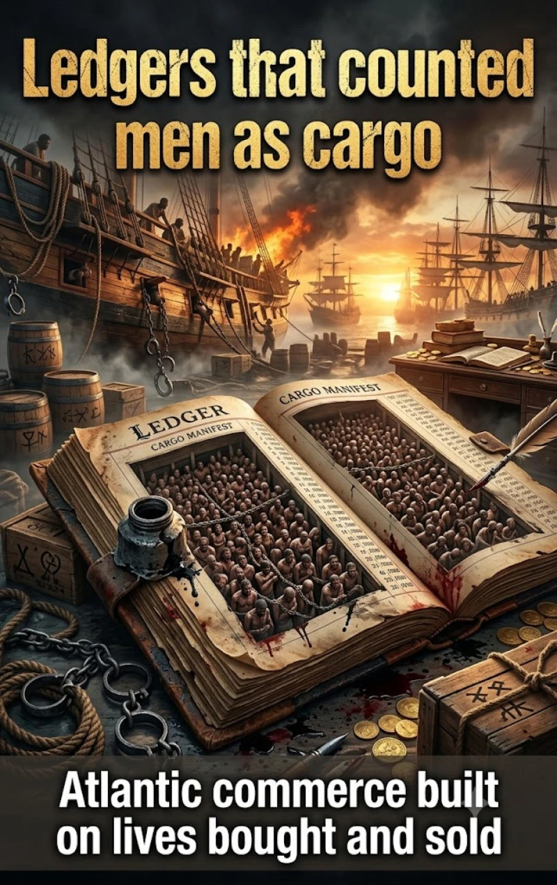 Portada: Ledgers that counted men as cargo