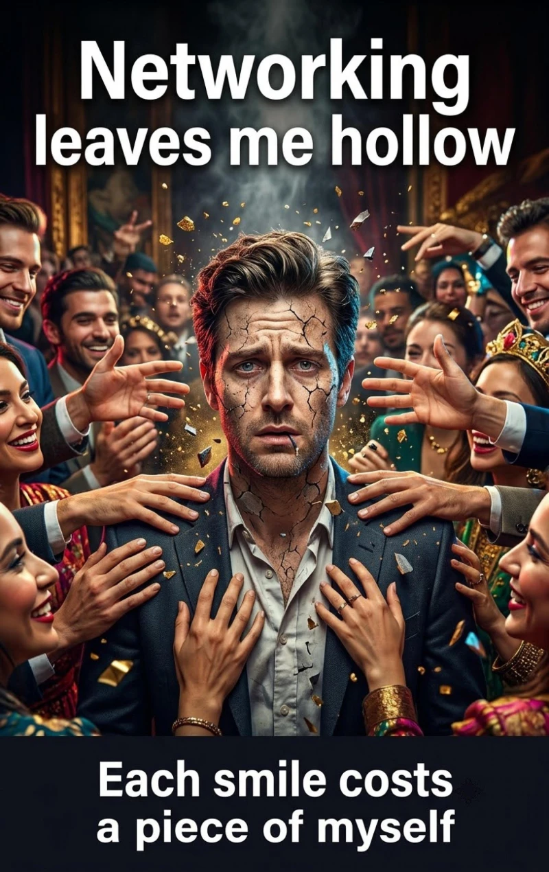Portada: Networking leaves me hollow