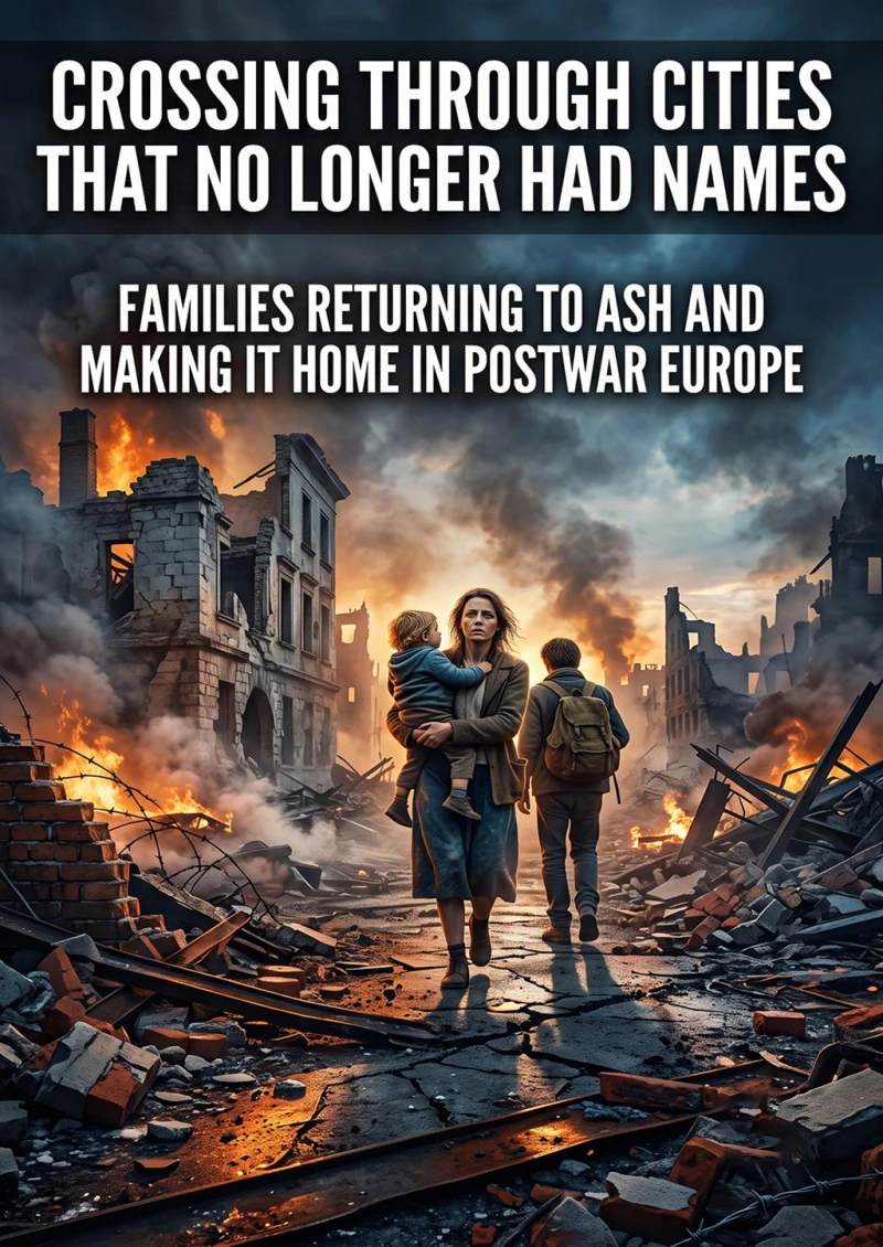 Portada: Crossing through cities that no longer had names