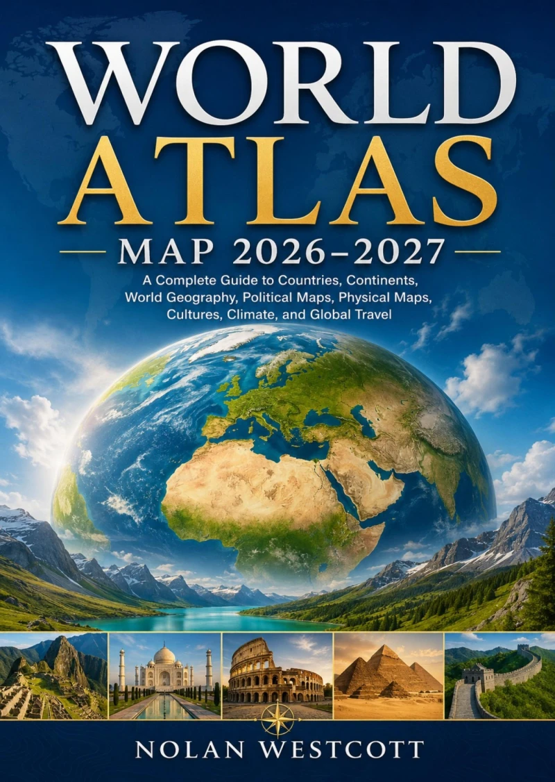 Portada: World Atlas Map 2026–2027