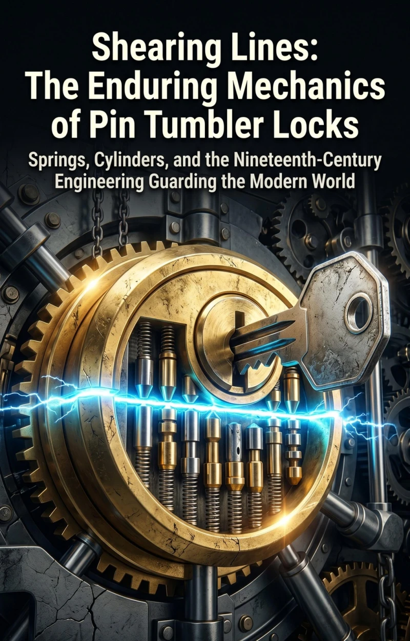 Portada: Shearing Lines: The Enduring Mechanics of Pin Tumbler Locks