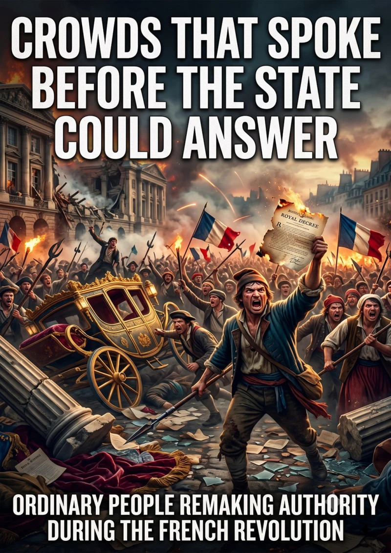Portada: Crowds that spoke before the state could answer