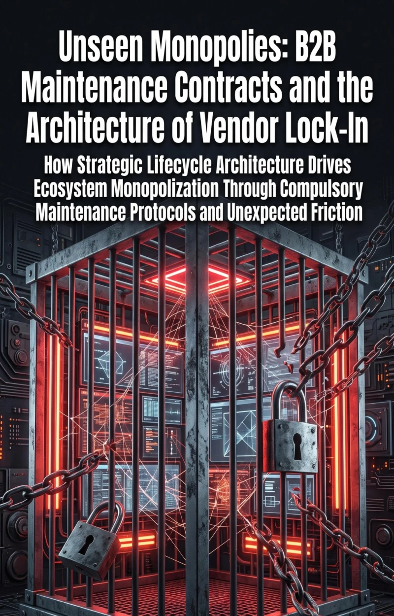 Portada: Unseen Monopolies: B2B Maintenance Contracts and the Architecture of Vendor Lock-In