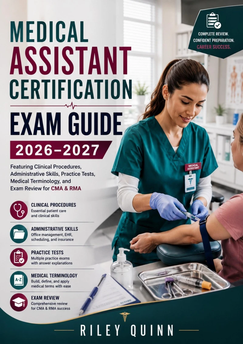 Portada: Medical Assistant Certification  Exam Guide 2026–2027