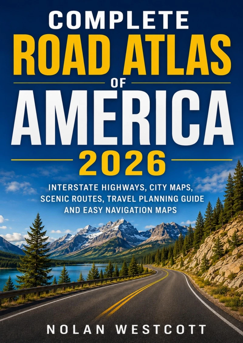 Portada: Complete Road Atlas of America 2026