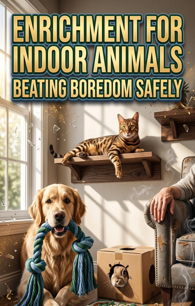 Portada: Enrichment for Indoor Animals