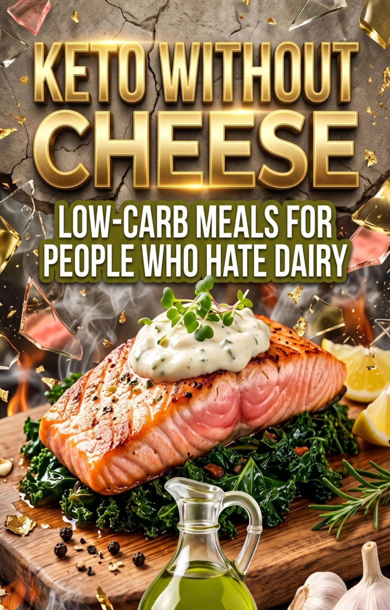Portada: Keto Without Cheese