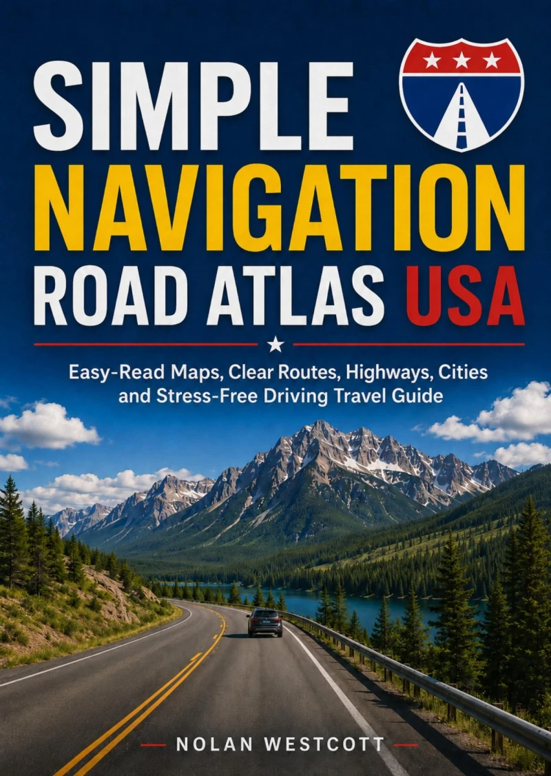 Portada: Simple Navigation Road Atlas USA