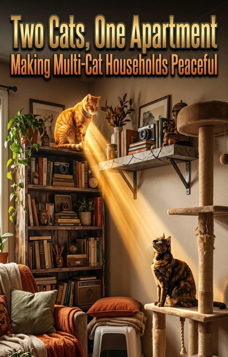 Portada: Two Cats, One Apartment