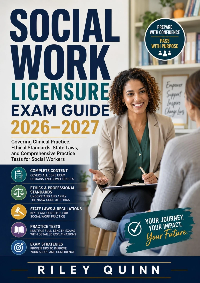 Portada: Social Work Licensure Exam Guide 2026–2027