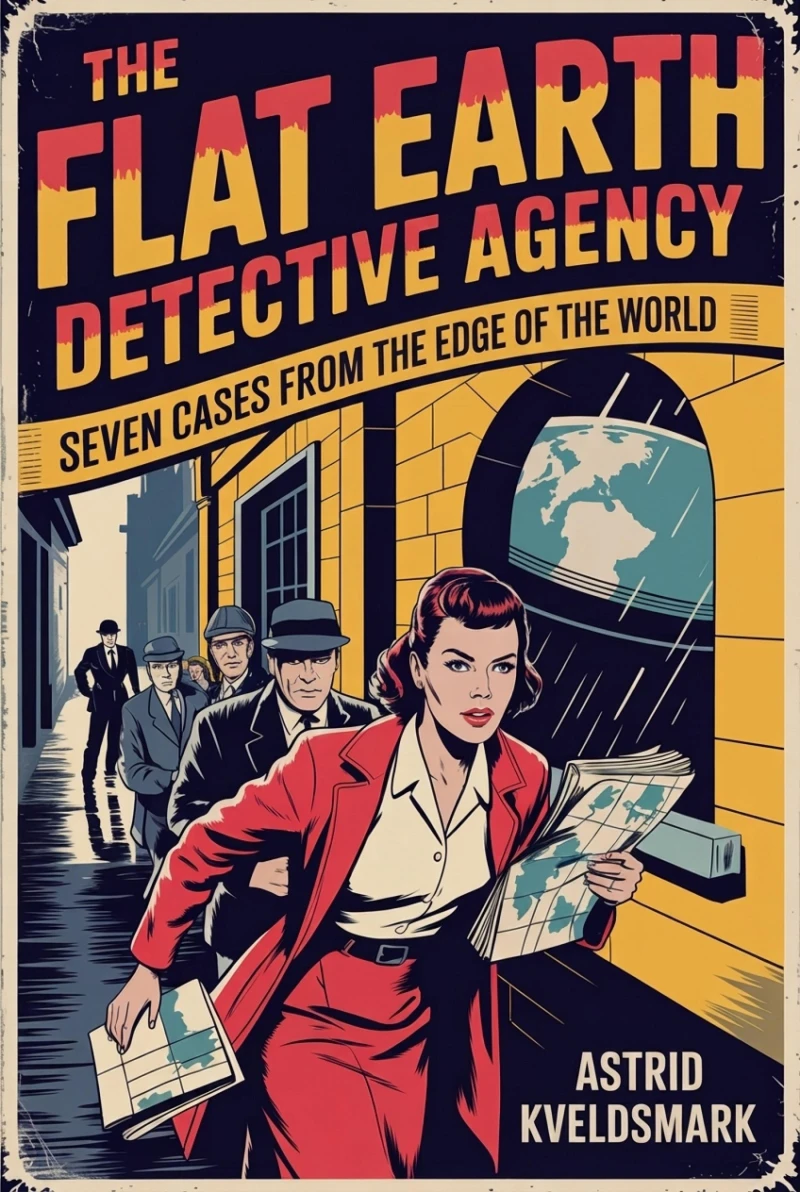 Portada: The Flat Earth Detective Agency