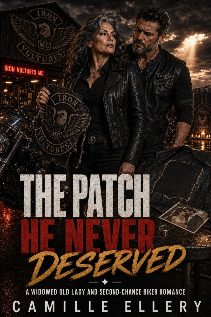 Portada: A Widowed Old Lady and Second-Chance Biker Romance