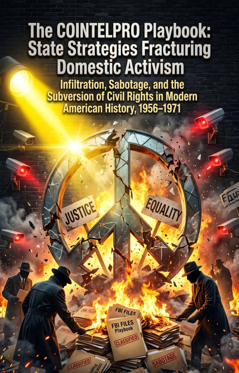 Portada: The COINTELPRO Playbook: State Strategies Fracturing Domestic Activism