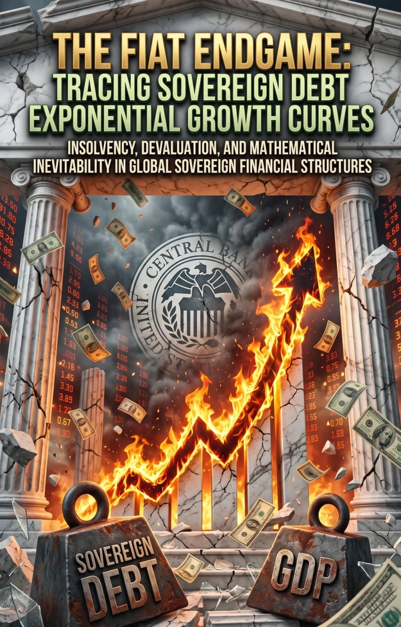 Portada: The Fiat Endgame: Tracing Sovereign Debt Exponential Growth Curves